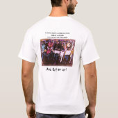 Und sie sind aus! T-Shirt (Rückseite)