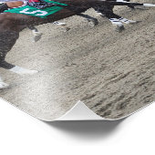 Und sie sind bei Saratoga weg Fotodruck (Ecke)