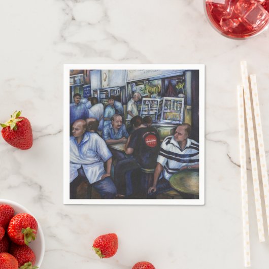 Und...sie Verheiratet den Mailman, Singapur Serviette (Beispiel)