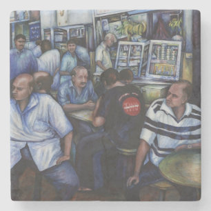 Und...sie Verheiratet den Mailman, Singapur Steinuntersetzer