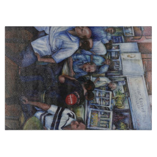 Und...sie Verheiratet die Mailman, Singapur Schneidebrett