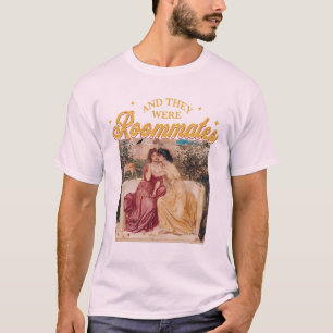 Und sie waren Mitbewohner Vintag lesbisch T-Shirt
