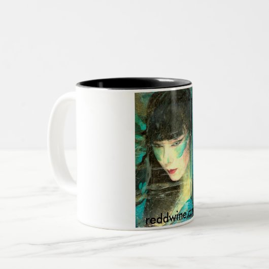 und sie wartet, reddwine.com zweifarbige tasse (Vorderseite Links)