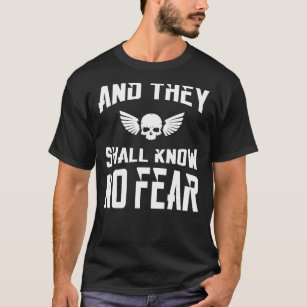 Und sie werden wissen, keine Angst 40k Marine Warg T-Shirt