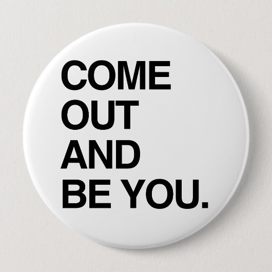 UND SIND HERAUS KOMMEN SIE BUTTON (Vorderseite)