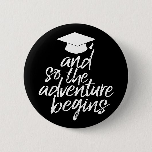 Und so beginnt das Abenteuer - Abschluss Button (Vorderseite)