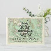 Und so beginnt das Abenteuer Ankündigung (Stehend Vorderseite)