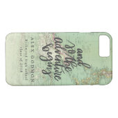 UND SO BEGINNT DAS ABENTEUER Case-Mate iPhone HÜLLE (Rückseite (Horizontal))