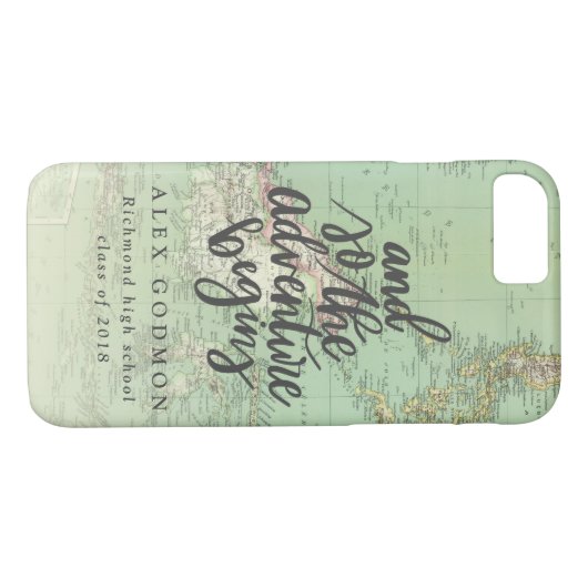 UND SO BEGINNT DAS ABENTEUER Case-Mate iPhone HÜLLE (Rückseite (Horizontal))