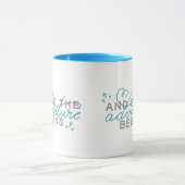 "Und so beginnt das Abenteuer Inspiration Zitat Tasse (Zentrum)