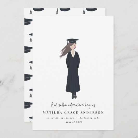 Und so beginnt das Abenteuer mit der Abschlussfeie (Vorne/Hinten)