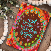 Und so beginnt das Abenteuer mit Inspiration Karte