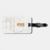 Und so beginnt das Abenteuer mit Marmor Gepäckanhänger (Rückseite horizontal)