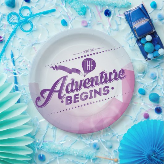 Und so beginnt das Abenteuer Pappteller (Party)