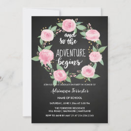 Und so beginnt das Abenteuer| Schulabschluss für K Einladung