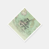 UND SO BEGINNT DAS ABENTEUER SERVIETTE (Ecke)