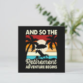 Und so beginnt das Rentenabenteuer (Stehend Vorderseite)