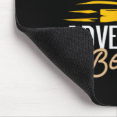 Und so beginnt die Abenteuer - Camping und Road Tr Mousepad (Ecke)