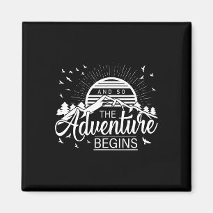 Und so beginnt die lustige Wanderung durch die Ber Magnet