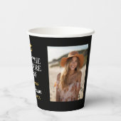 Und so erwartet das Abenteuer Modernes Abschluss 2 Pappbecher (Rückseite)