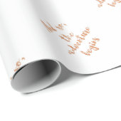 Und so, fängt das Abenteuer - Reiseinspiration an Geschenkpapier (Rolleneckpunkt)