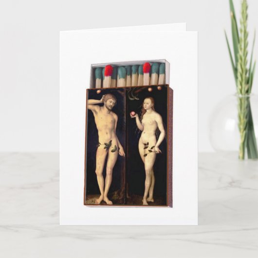 Und so fing es Gruß-Karte an Karte (Vorderseite)