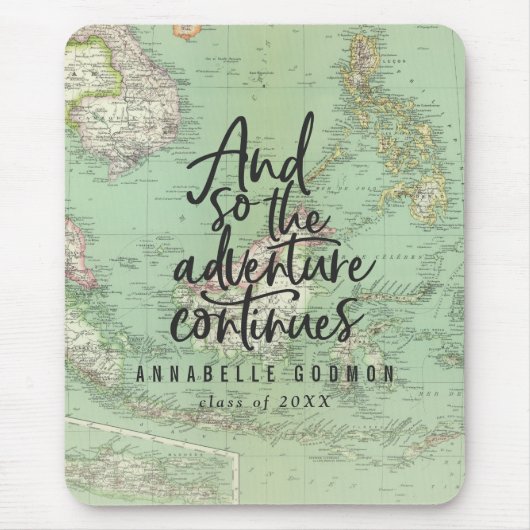 Und so geht das Abenteuer weiter Mousepad (Vorne)