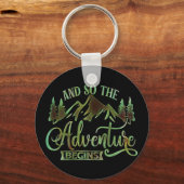Und So The Adventure Begins Schlüsselanhänger (Vorderseite)