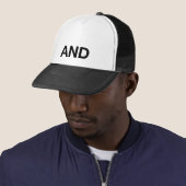 UND Spaßslogan-Fernlastfahrerhut Truckerkappe (Beispiel)