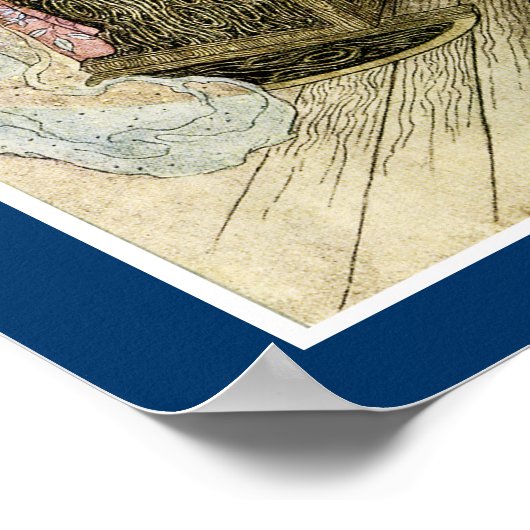 Und, süß singen Rund-Deinem Bett Poster (Ecke)