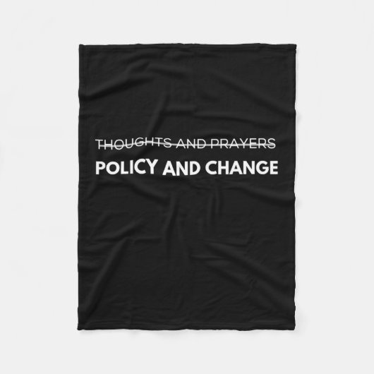 Und Veränderung Fleecedecke (Vorderseite)