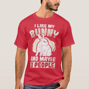 Und vielleicht 3 Leute süße Kaninchenliebhaber wie T-Shirt