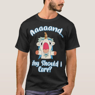 Und warum sollte es mich interessieren? Lustiges s T-Shirt