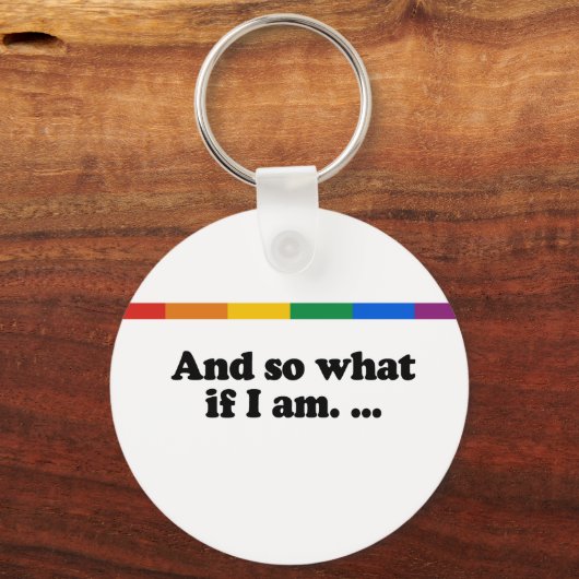 Und was wäre, wenn ich schlüsselanhänger (Vorderseite)