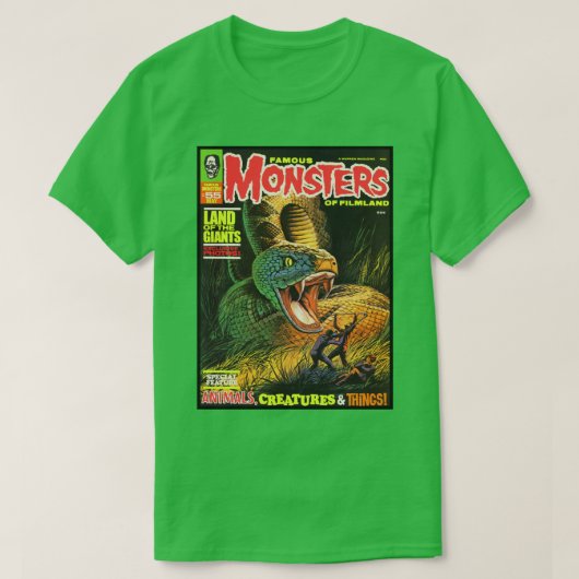 UND WEITERE GROSSE BEKANNTE MONSTERS DER FILMLAND T-Shirt (Design vorne)