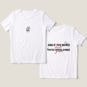und wenn du nie blutest, wirst du nie wachsen'  Tri-Blend shirt