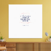 Und wenn ich weckte, bist du immer noch bei mir leinwanddruck (Insitu (Wohnzimmer))