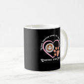 Und wer Kaffee trinkt, bekommt gute Dinge.b Kaffeetasse (VorderseiteRechts)