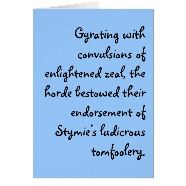 Und wie war Ihr Tag? (Vorne)