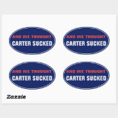 Und wir dachten, Carter Sind zum Kotzen Sticker (Blatt)