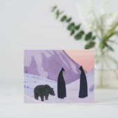 "Und wir fürchten uns nicht" von Nicholas Roerich Postkarte (Stehend Vorderseite)