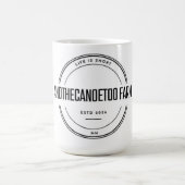 UndaucherdasKanadiertoo Farm Kaffeetasse (Mittel)