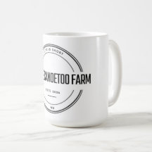 UndaucherdasKanadiertoo Farm Kaffeetasse