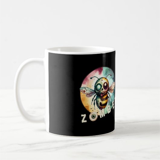 Undead Apis Zombee Kaffeetasse (Links)