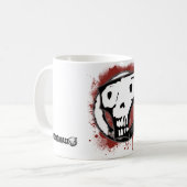 Undeadware Logo Kaffeetasse (Vorderseite Links)