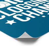 Undefeated Champion Toilet Clogging Poster (Ecke)