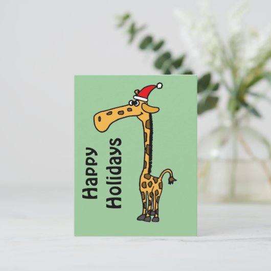 undefiniert feiertagspostkarte (Stehend Vorderseite)