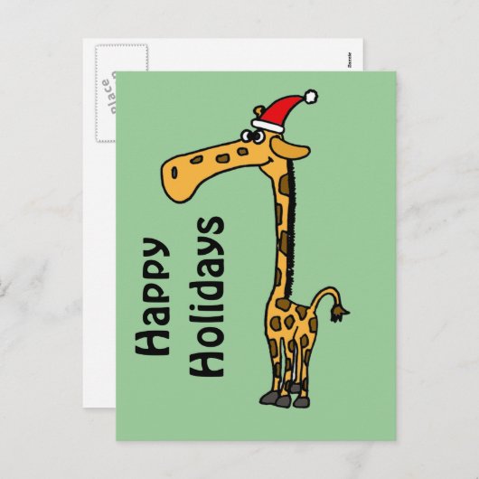 undefiniert feiertagspostkarte (Vorne/Hinten)