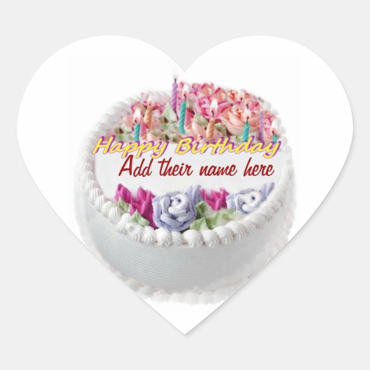 undefiniert Herz-Aufkleber (Vorderseite)