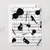 undefiniert postkarte (Vorne/Hinten)